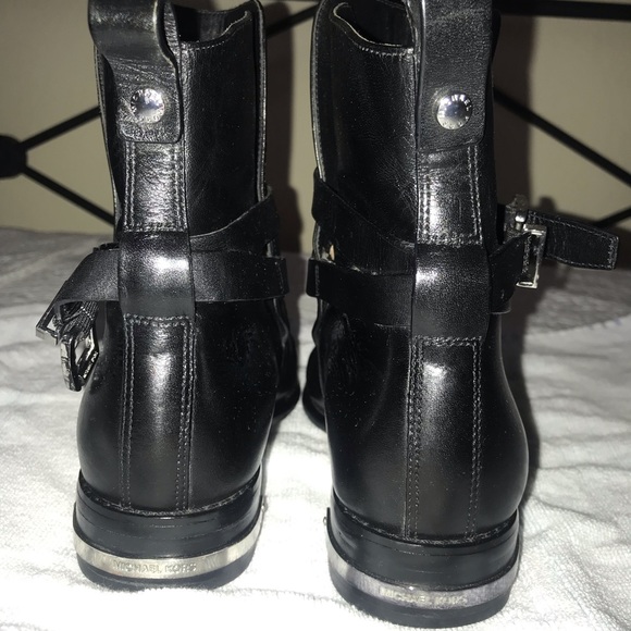 Michael Kors Black Booties - Picture 6 of 16